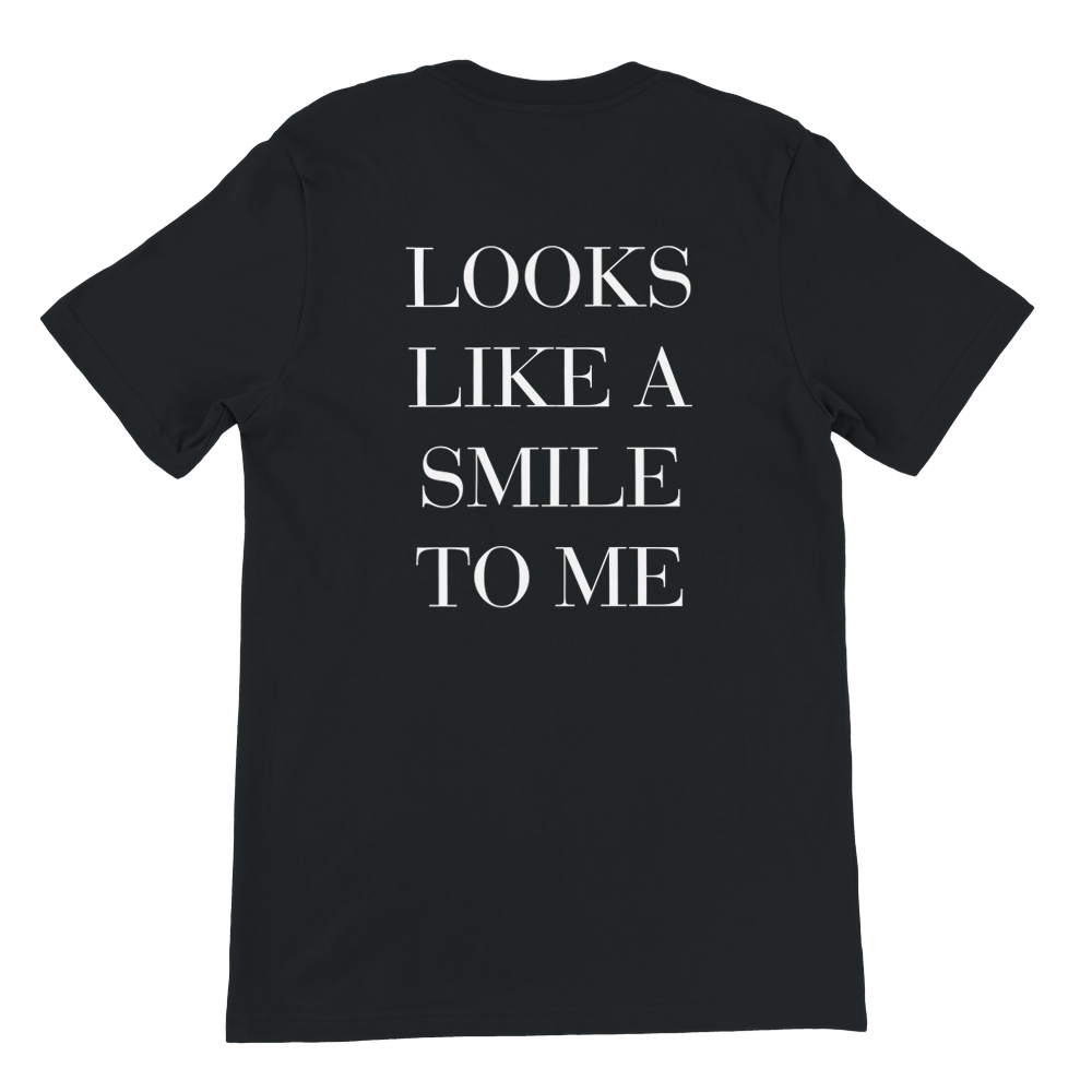 Looks like a smile to me! Waffles Tee